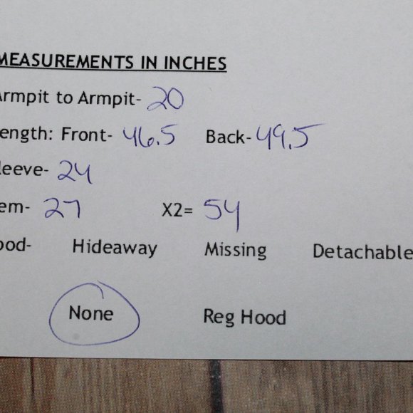 Andrea Collection Black Collared Long Lambswool Buttons Long Coat Jacket Size 8 - Picture 8 of 8